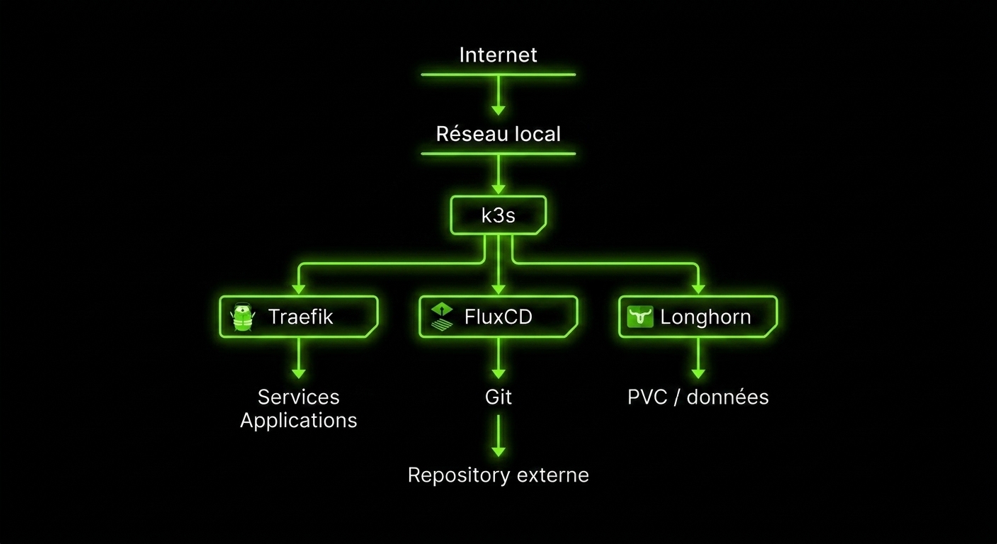 Schéma de l'infra